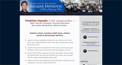 Desktop Screenshot of belajarhipnotis.net
